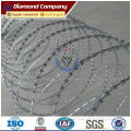 Electro galvanized razor barbed wire